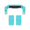 Pelican 1400 Replacement Handle & Latches, Teal (Set of 1 Handle, 2 Push-Button Latches) ColorCase