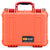 Pelican 1400 Case, Orange with Red Handle & Latches ColorCase 