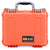 Pelican 1400 Case, Orange with Silver Handle & Latches ColorCase 