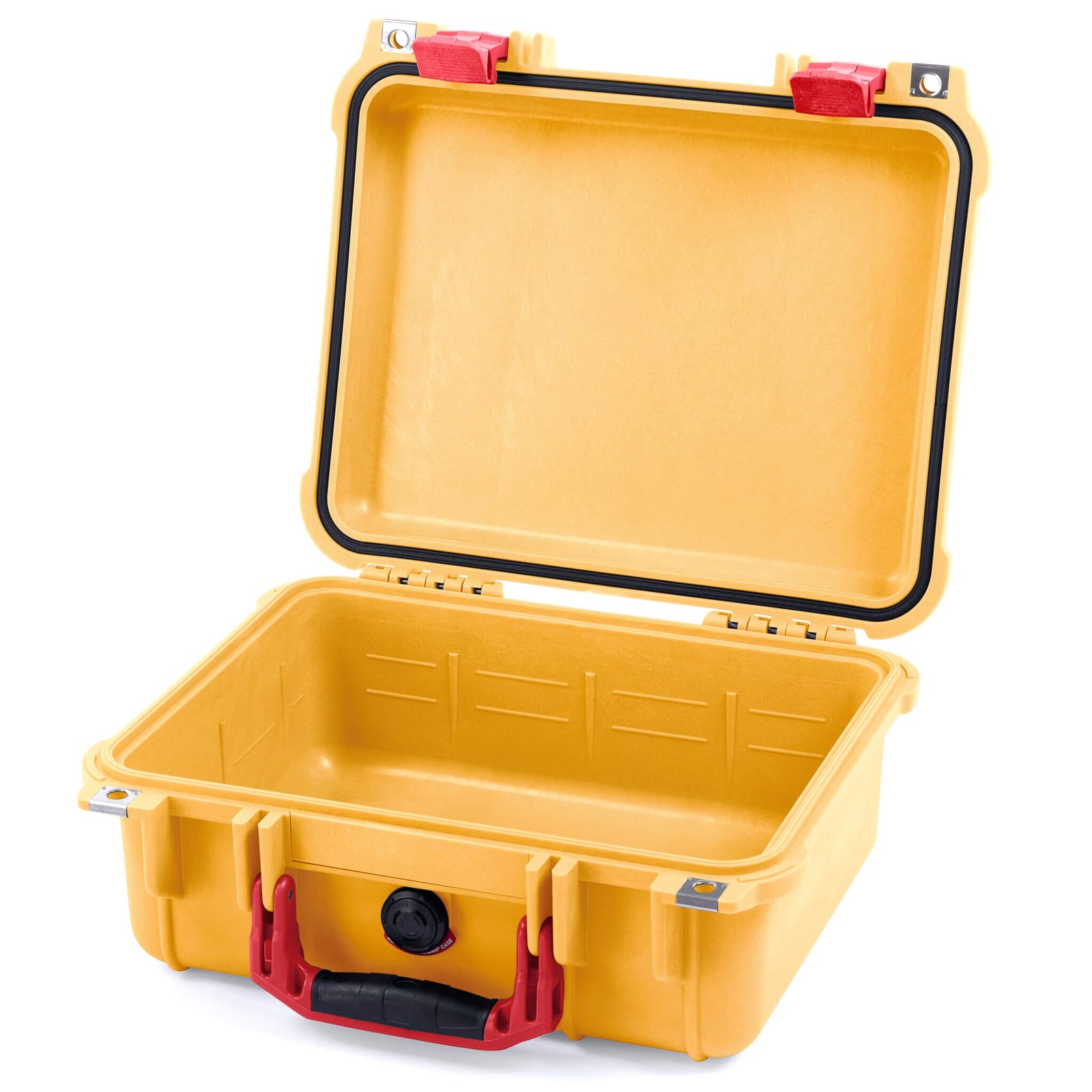 Pelican 1400 Case - Yellow & Red - Empty