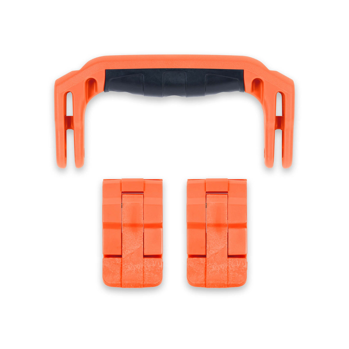 Pelican 1430 Replacement Handle &amp; Latches, Orange (Set of 1 Handle, 2 Latches) ColorCase 