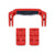 Pelican 1430 Replacement Handle & Latches, Red (Set of 1 Handle, 2 Latches) ColorCase 