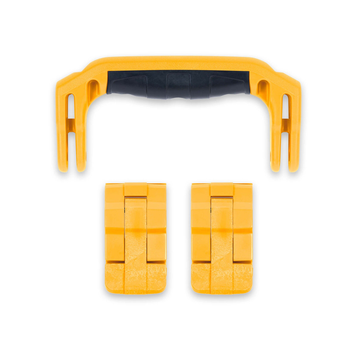 Pelican 1430 Replacement Handle &amp; Latches, Yellow (Set of 1 Handle, 2 Latches) ColorCase 