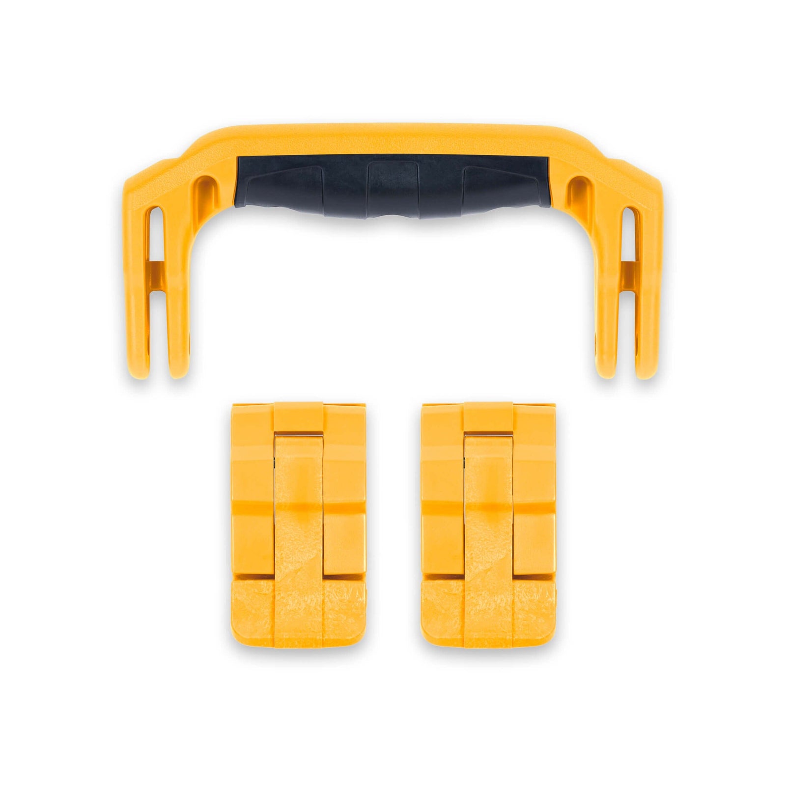 Pelican 1430 Replacement Handle & Latches, Yellow (Set of 1 Handle, 2 Latches) ColorCase 