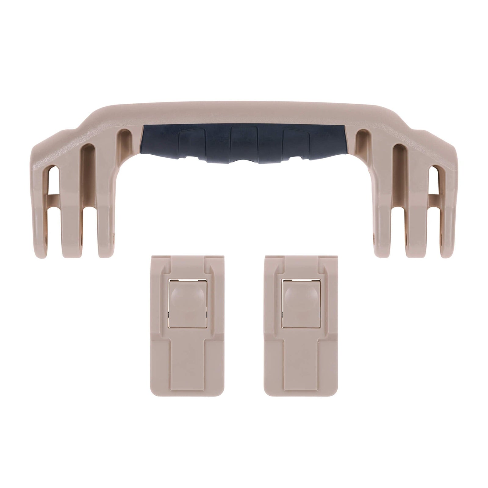 Pelican 1450 Replacement Handle & Latches, Desert Tan (Set of 1 Handle, 2 Push-Button Latches) ColorCase 