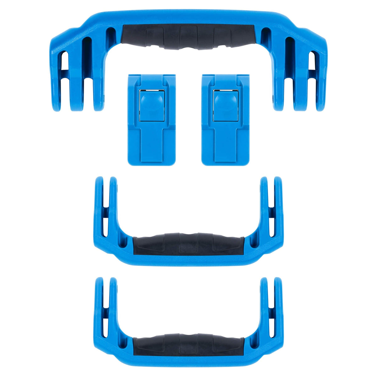 Pelican 1465 Air Replacement Handles &amp; Latches, Blue (Set of 3 Handles, 2 Latches) ColorCase 