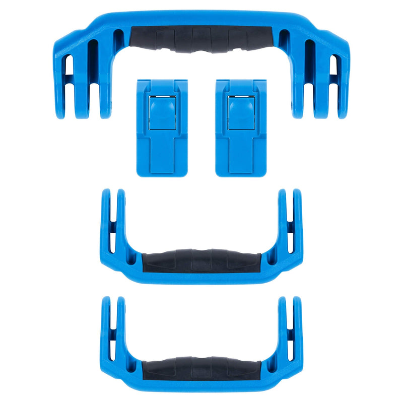 Pelican 1465 Air Replacement Handles & Latches, Blue (Set of 3 Handles, 2 Latches) ColorCase 