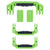 Pelican 1465 Air Replacement Handles & Latches, Lime Green (Set of 3 Handles, 2 Latches) ColorCase 
