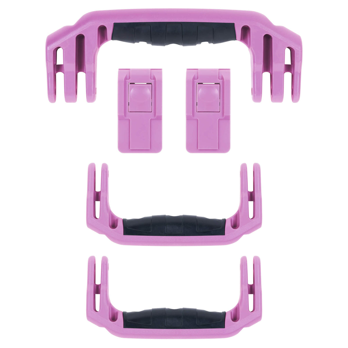 Pelican 1465 Air Replacement Handles &amp; Latches, Magenta (Set of 3 Handles, 2 Latches) ColorCase 
