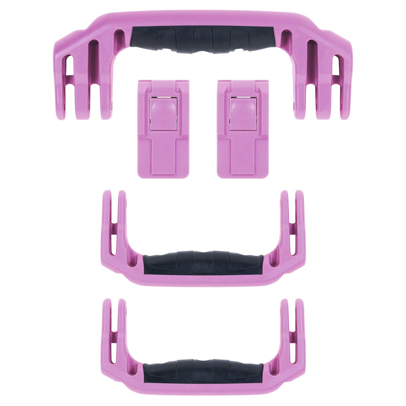 Pelican 1465 Air Replacement Handles & Latches, Magenta (Set of 3 Handles, 2 Latches) ColorCase 