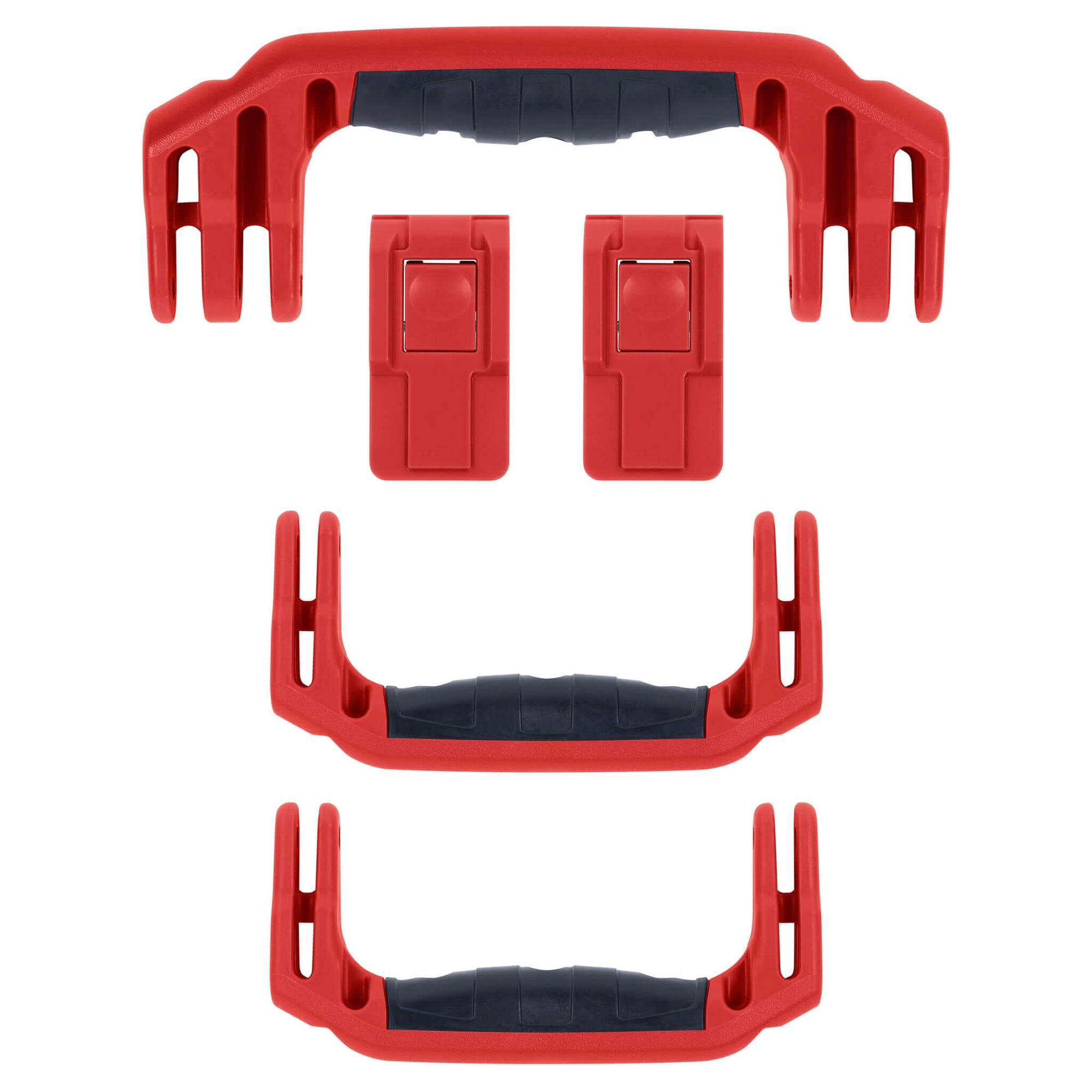 Pelican 1465 Air Replacement Handles & Latches, Red (Set of 3 Handles, 2 Latches) ColorCase 