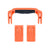 Pelican 1485 Air Replacement Handle & Latches, Orange (Set of 1 Handle, 2 Latches) ColorCase 