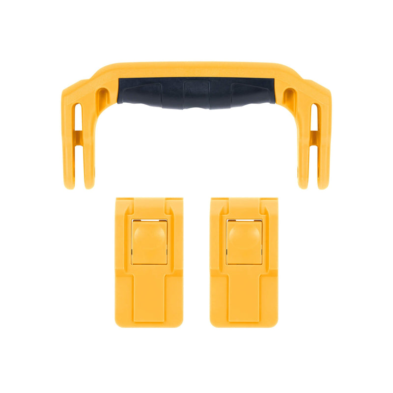 Pelican 1485 Air Replacement Handle & Latches, Yellow (Set of 1 Handle, 2 Latches) ColorCase 