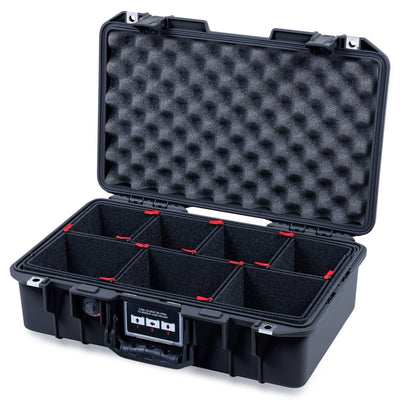 Pelican 1485 Air Case, Black TrekPak Divider System with Convolute Lid Foam ColorCase 014850-0020-110-111