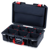 Pelican 1485 Air Case, Black with Red Latches TrekPak Divider System with Computer Pouch ColorCase 014850-0220-110-321