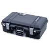 Pelican 1485 Air Case, Black with Silver Latches ColorCase