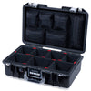 Pelican 1485 Air Case, Black with Silver Latches ColorCase