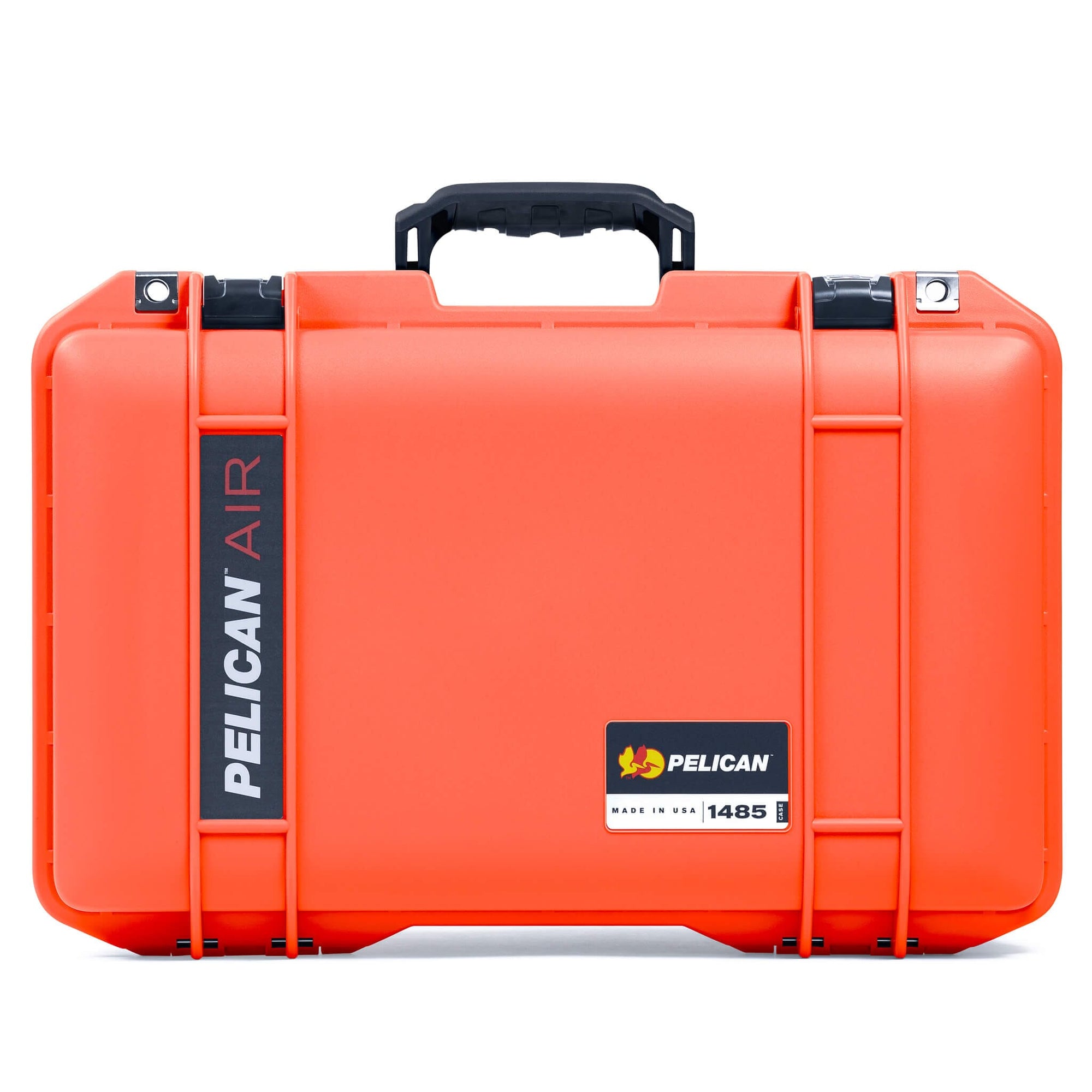 Pelican 1485 Air Case, Orange with Black Handle & TSA Locking Latches ColorCase 