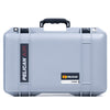 Pelican 1485 Air Case, Silver with Black Handle & TSA Locking Latches ColorCase