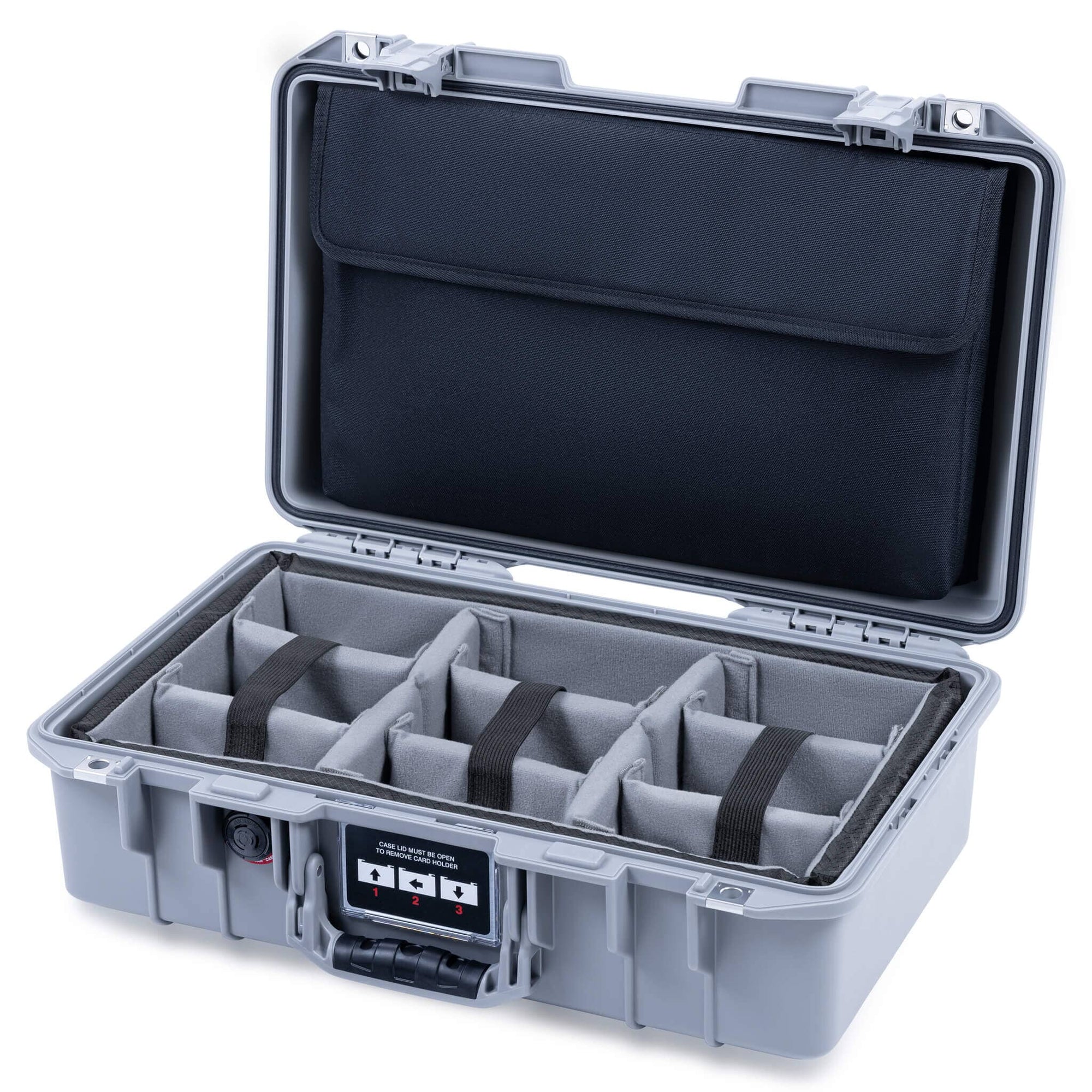 Pelican 1485 Air Case, Silver ColorCase