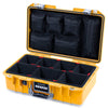 Pelican 1485 Air Case, Yellow with Silver Latches ColorCase