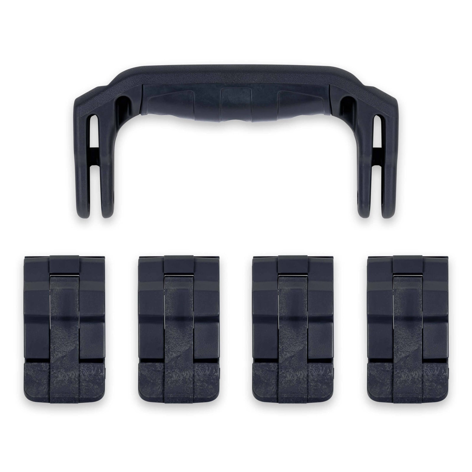 Pelican 1495 Replacement Handle & Latches, Black (Set of 1 Handle, 4 Latches) ColorCase 
