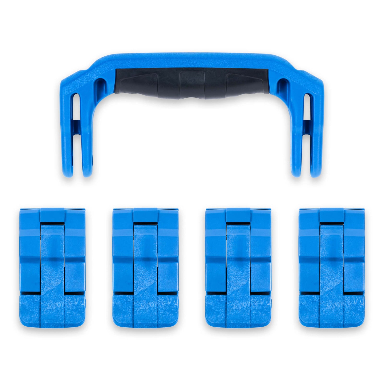 Pelican 1495 Replacement Handle & Latches, Blue (Set of 1 Handle, 4 Latches) ColorCase 