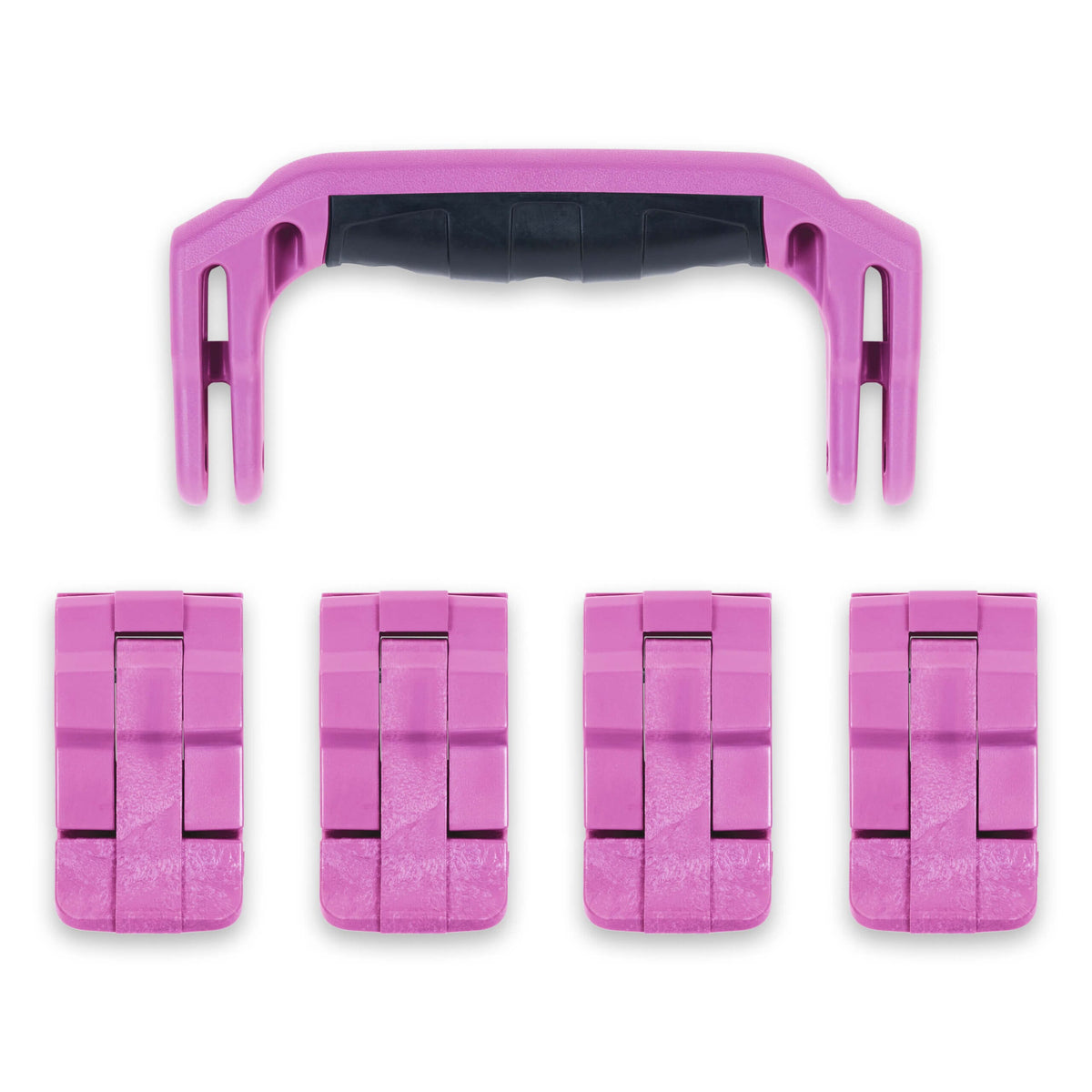 Pelican 1495 Replacement Handle &amp; Latches, Magenta (Set of 1 Handle, 4 Latches) ColorCase 