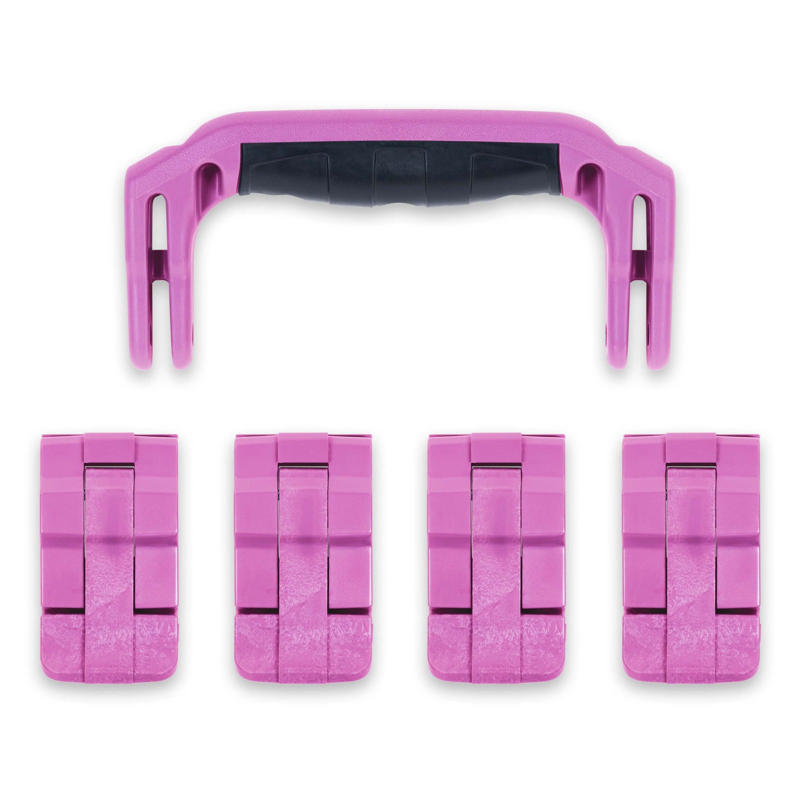 Pelican 1495 Replacement Handle & Latches, Magenta (Set of 1 Handle, 4 Latches) ColorCase 