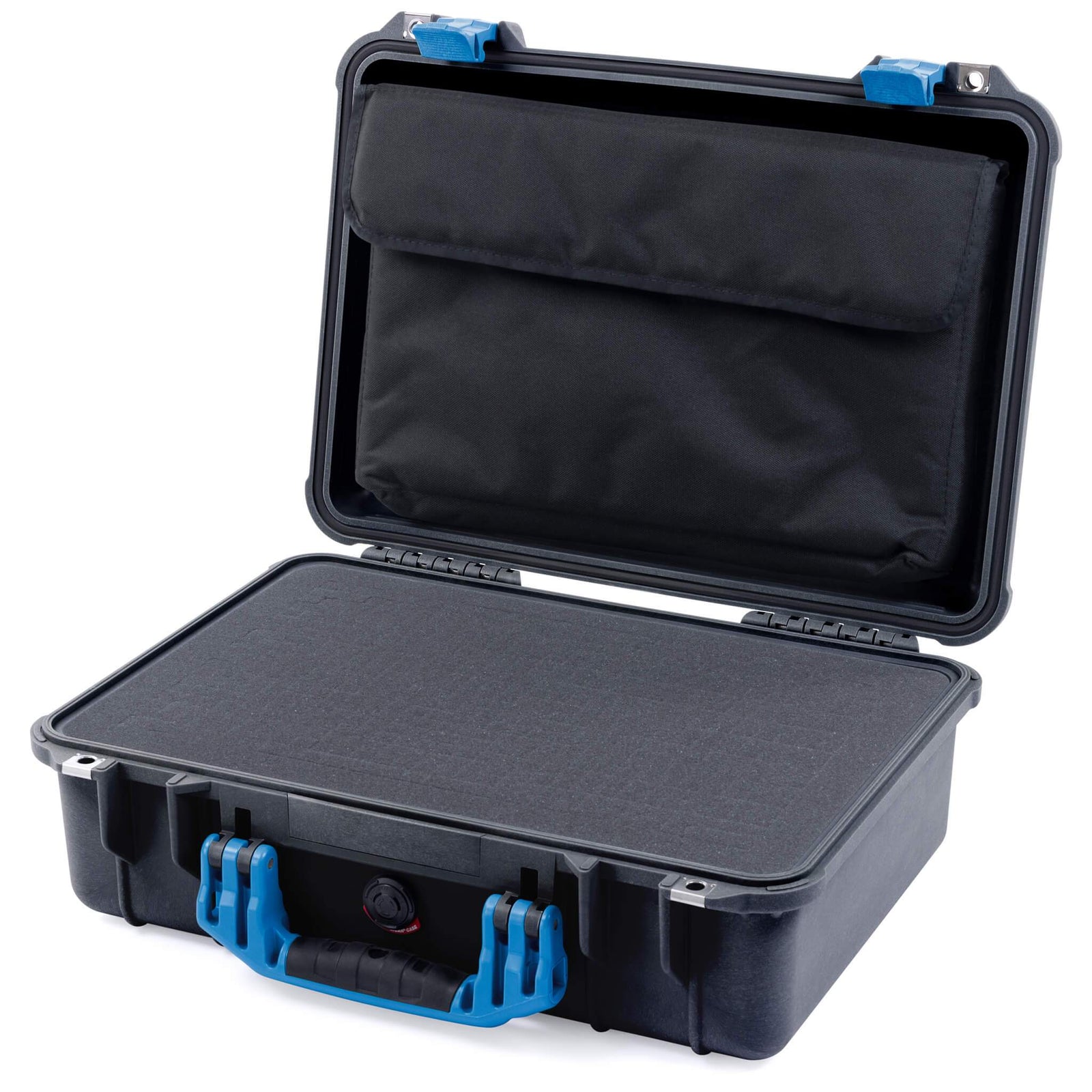 Pelican 1500 Case - Black & Blue