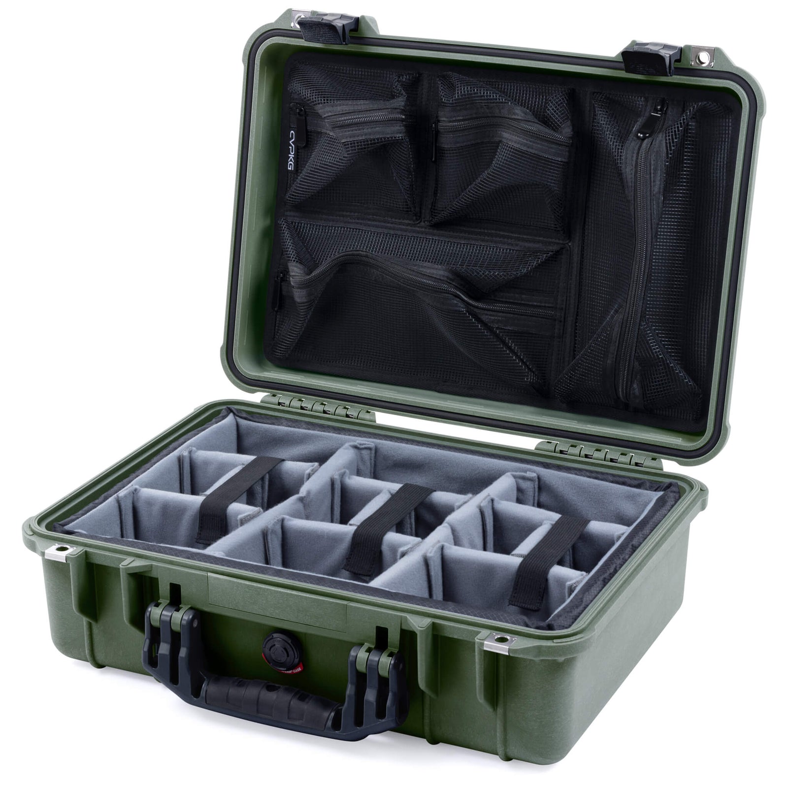 Pelican 1500 Case - OD Green & Black