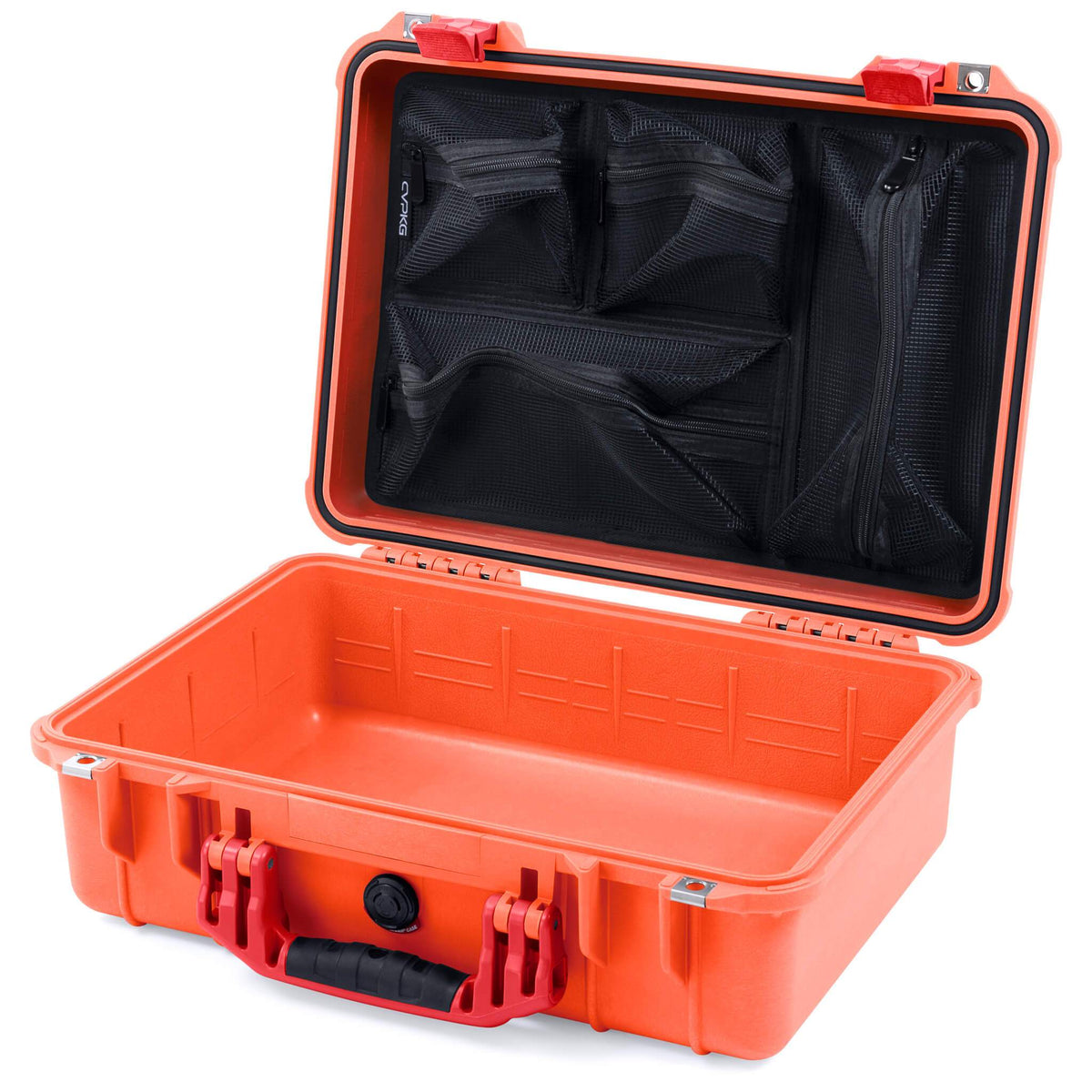 Pelican 1500 Case - Orange &amp; Red
