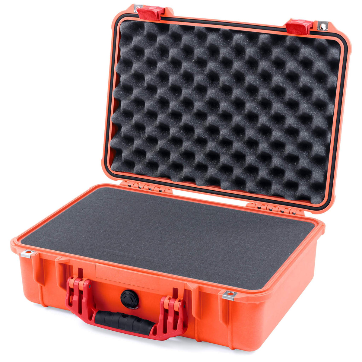 Pelican 1500 Case - Orange &amp; Red