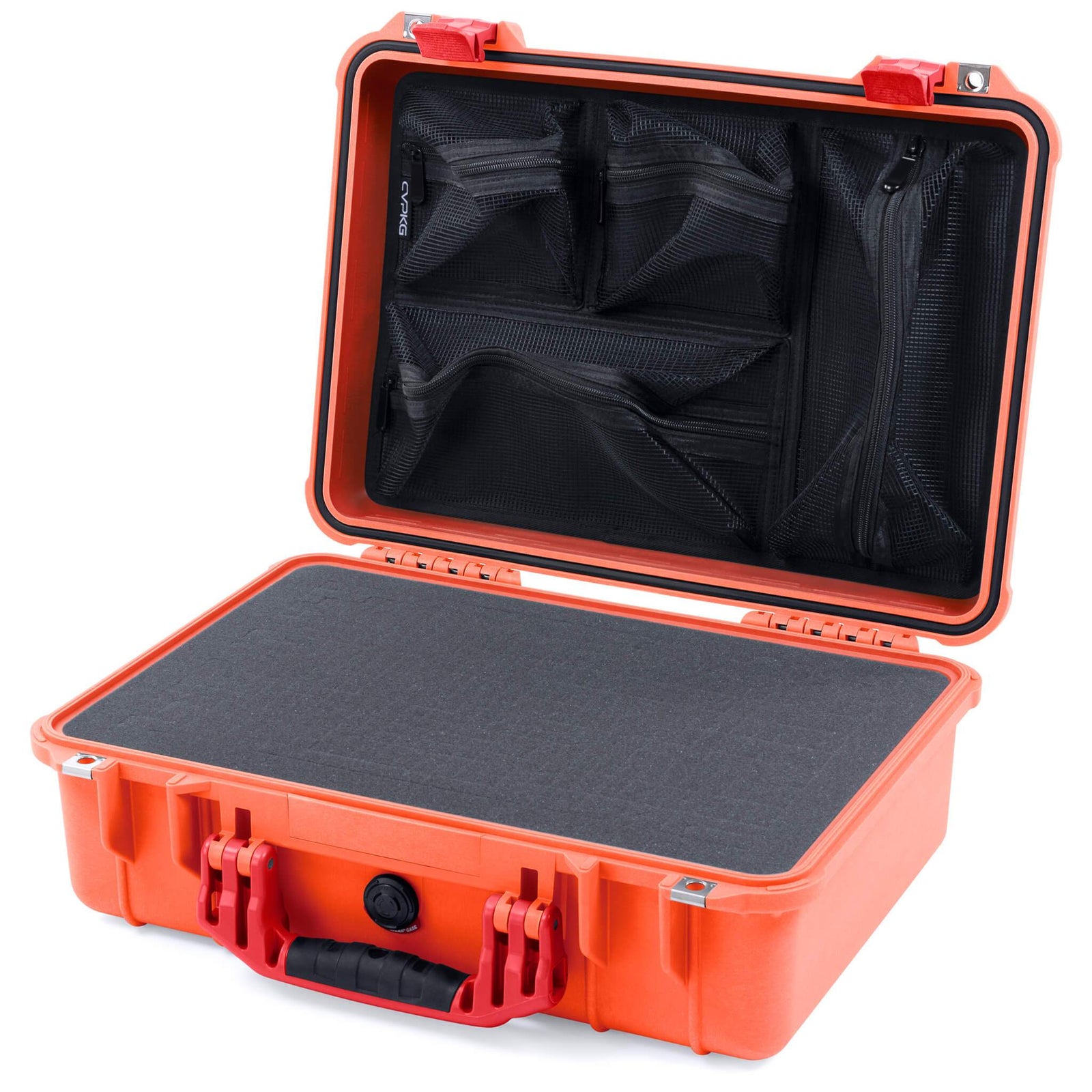 Pelican 1500 Case - Orange & Red