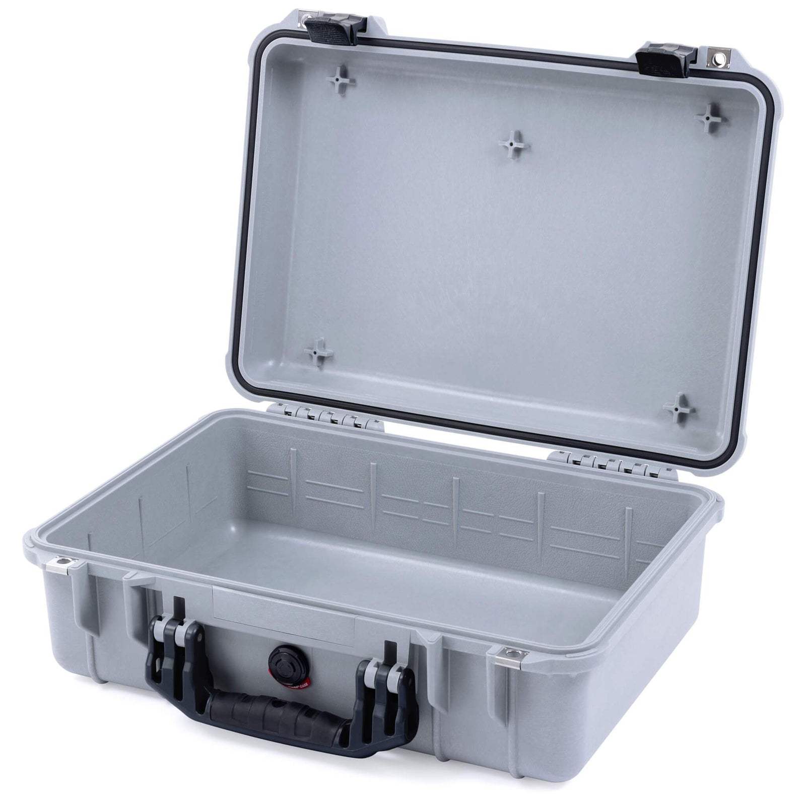 Pelican 1500 Case - Silver & Black