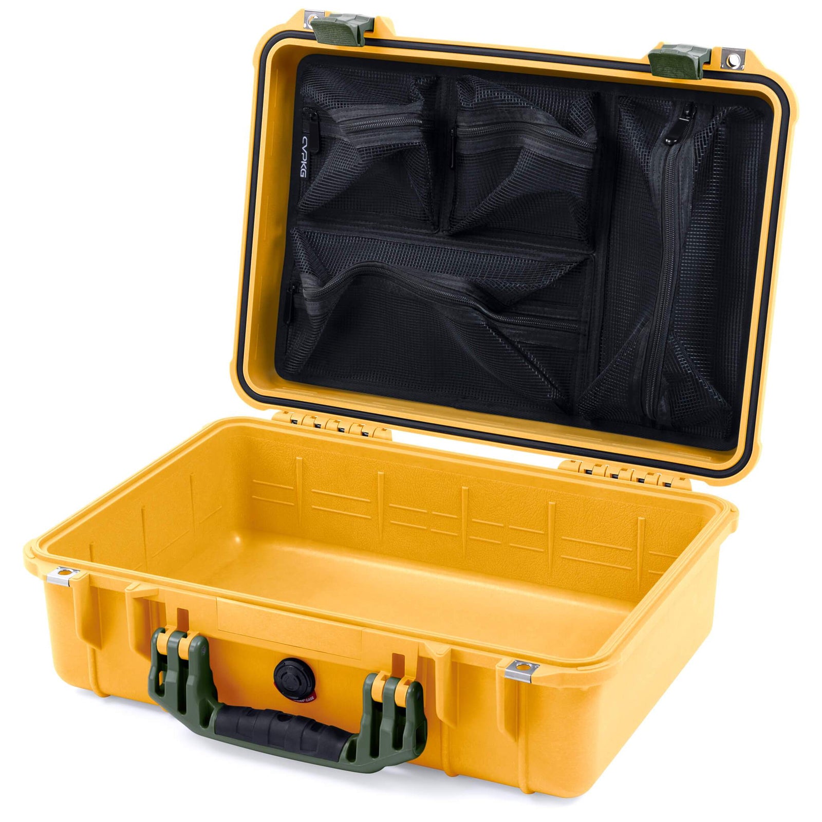Pelican 1500 Case - Yellow & OD Green