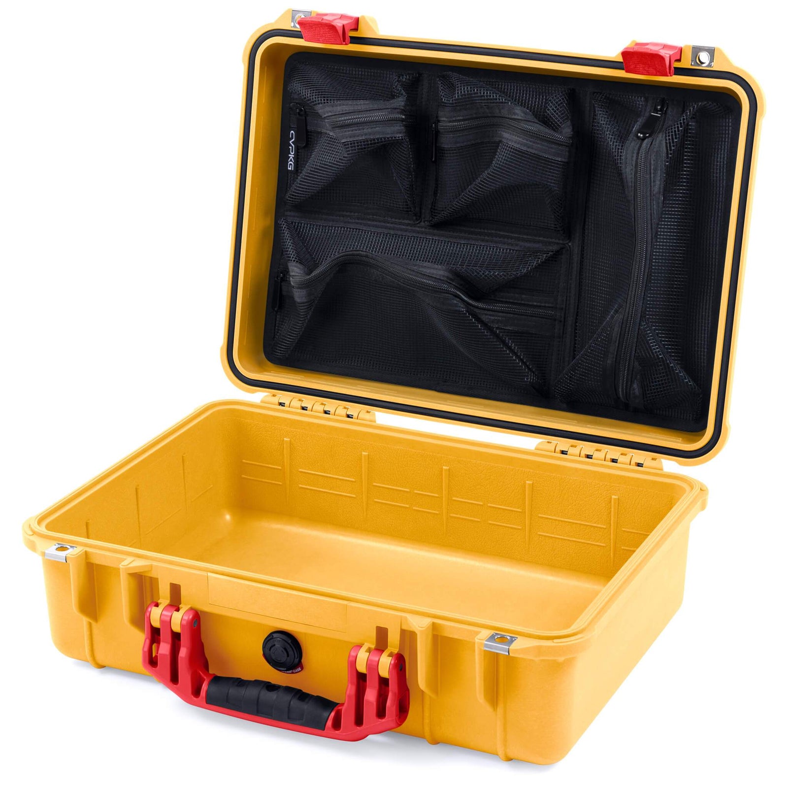 Pelican 1500 Case - Yellow & Red