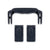 Pelican 1505 Air Replacement Handle & Latches, Black (Set of 1 Handle, 2 Latches) ColorCase 