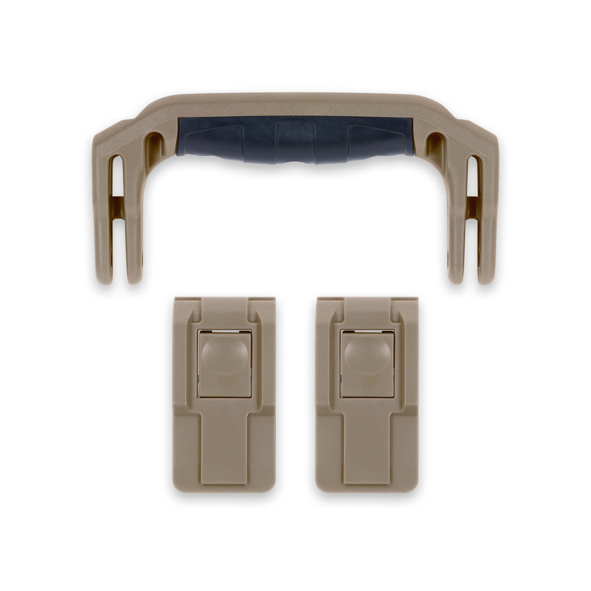 Pelican 1505 Air Replacement Handle & Latches, Dark Desert Dirt (Set of 1 Handle, 2 Latches) ColorCase 
