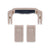 Pelican 1505 Air Replacement Handle & Latches, Desert Tan (Set of 1 Handle, 2 Latches) ColorCase 