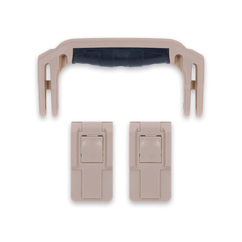 Pelican 1505 Air Replacement Handle & Latches, Desert Tan (Set of 1 Handle, 2 Latches) ColorCase 