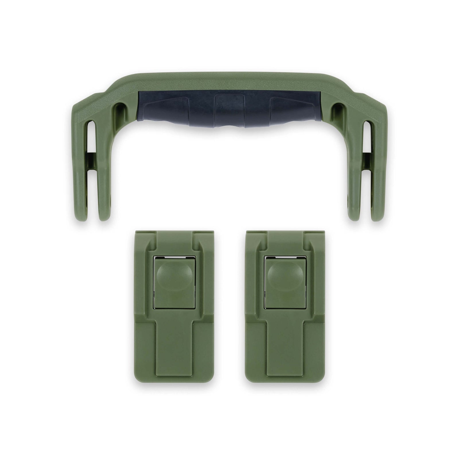 Pelican 1505 Air Replacement Handle & Latches, OD Green (Set of 1 Handle, 2 Latches) ColorCase 