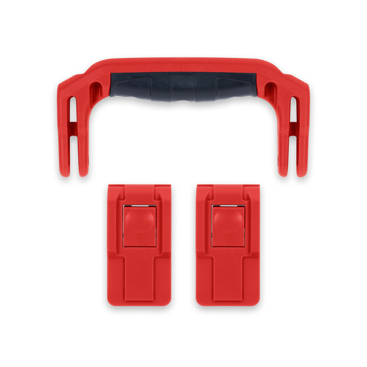 Pelican 1505 Air Replacement Handle &amp; Latches, Red (Set of 1 Handle, 2 Latches) ColorCase 