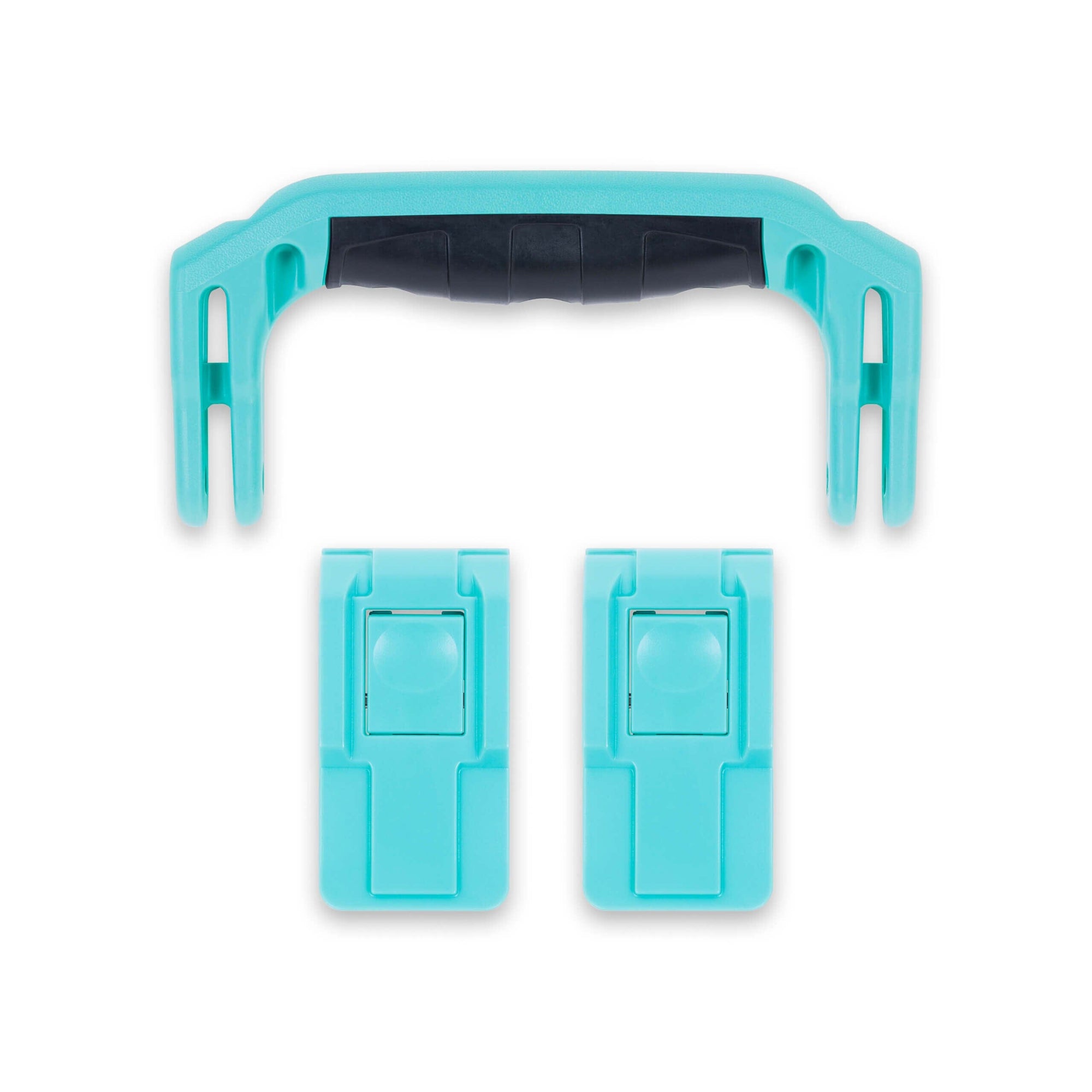 Pelican 1505 Air Replacement Handle & Latches, Teal (Set of 1 Handle, 2 Latches) ColorCase 
