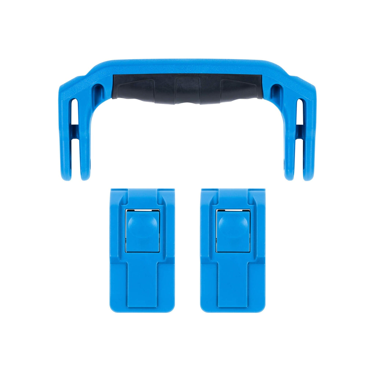 Pelican 1506 Air Replacement Handle &amp; Latches, Blue (Set of 1 Handle, 2 Latches) ColorCase 