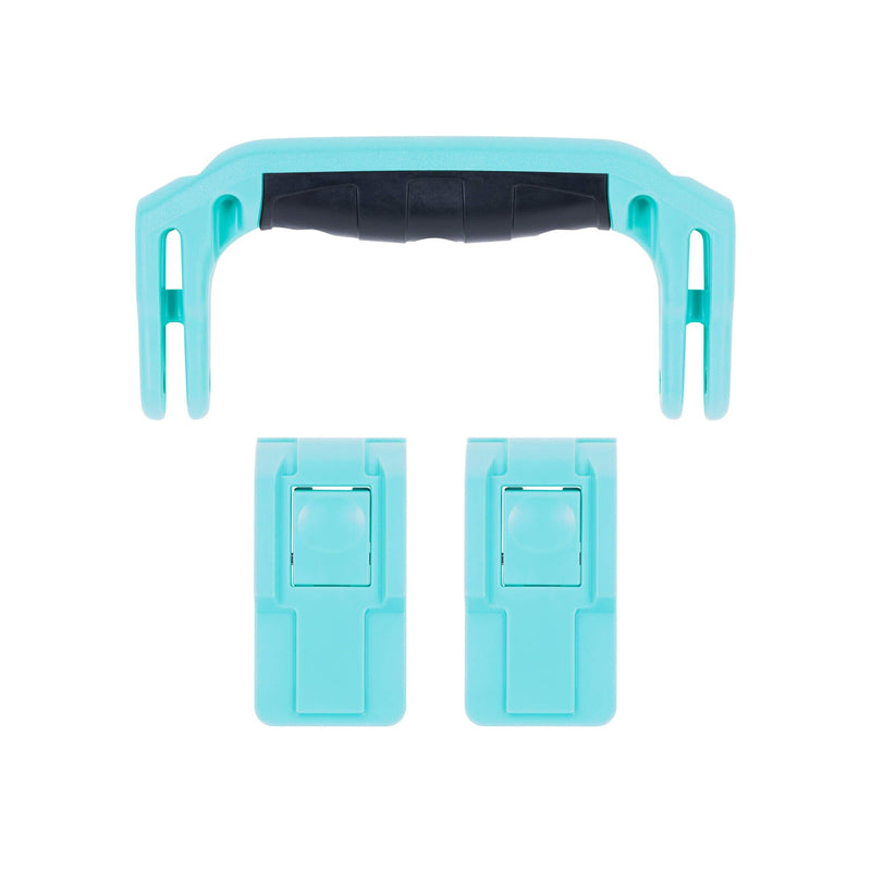 Pelican 1506 Air Replacement Handle & Latches, Teal (Set of 1 Handle, 2 Latches) ColorCase 