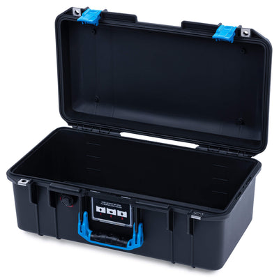 Pelican 1506 Air Case, Black with Blue Handles & Latches None (Case Only) ColorCase 015060-0000-110-121