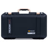 Pelican 1506 Air Case, Black with Desert Tan Handles & Latches ColorCase