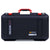 Pelican 1506 Air Case, Black with Red Handles & Latches ColorCase 