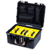 Pelican 1507 Air Case, Black with Desert Tan Handle & Latches ColorCase